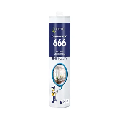 Çeko Montaj Mastiği 280 Ml Beyaz (666) - 25'li Paket