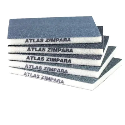 Atlas Sünger Zımpara 98x123x10 Kum (yassı) - 50'li Paket