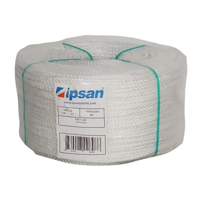 İpsan 1.kalite Çamaşır İpi 6 Mm (1 Top 400 Mt) - 8 Kilogram