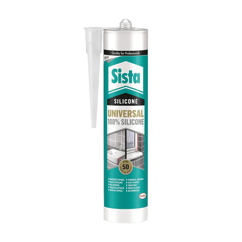 Sista Silikon 280 Ml Şeffaf - 20'li Paket