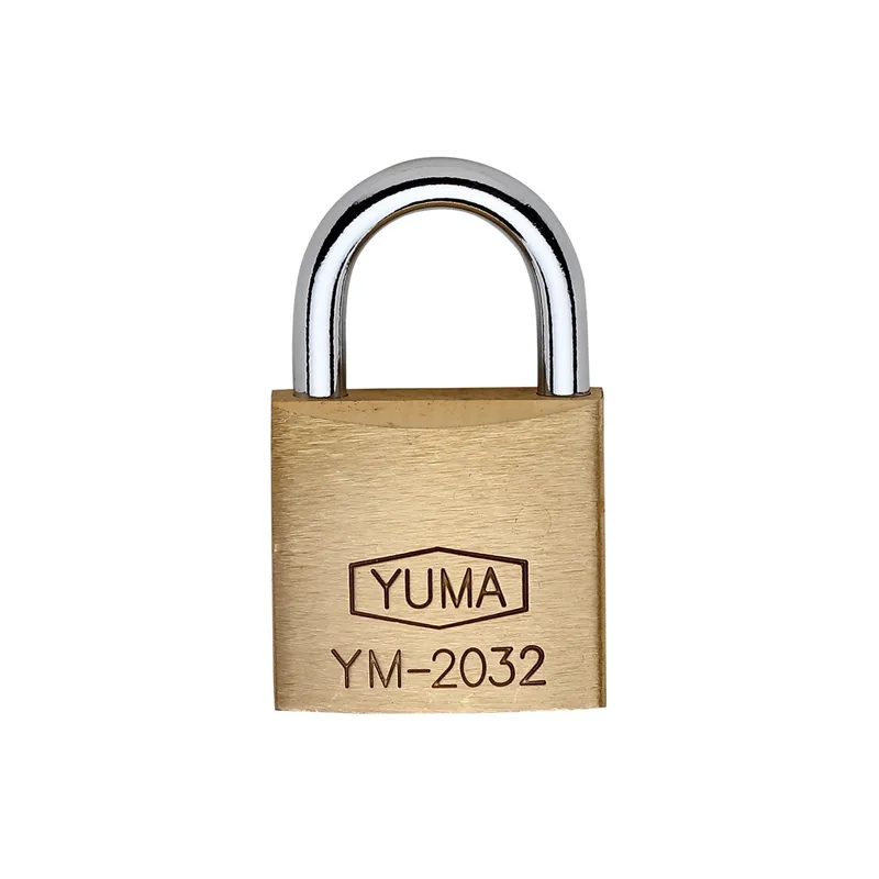 Yuma Pirinç Asma Kilit 32 Mm Ym-2032 - 6'lı Paket