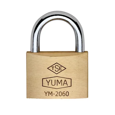 Yuma Pirinç Asma Kilit 60 Mm Ym-2060 - 6'lı Paket