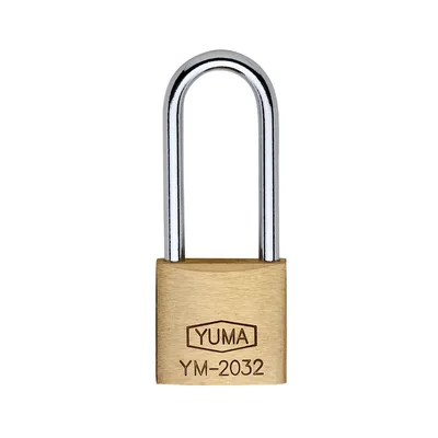 Yuma Pirinç Asma Kilit Uzun 32 Mm Ym-2032l - 12'li Paket