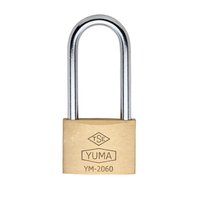Yuma Pirinç Asma Kilit Uzun 60 Mm Ym-2060l - 6'lı Paket