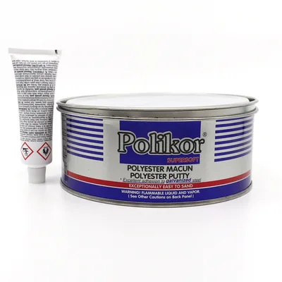 Polikor Süper Soft Çelik Macun 900 Gr - 12'li Paket