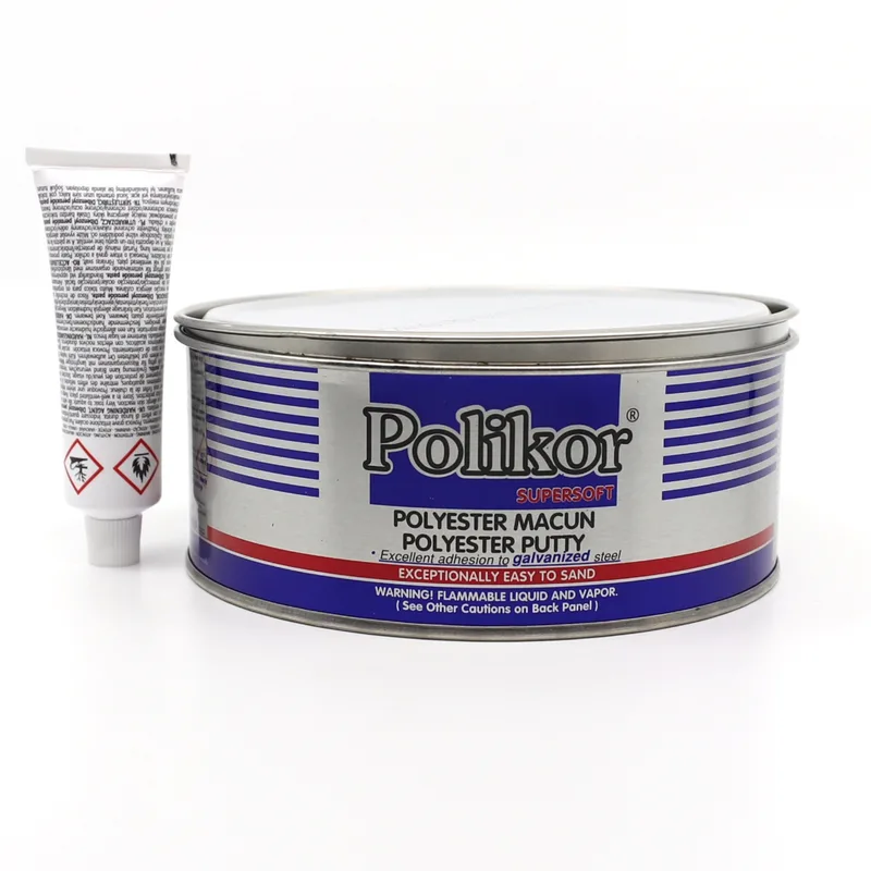Polikor Süper Soft Çelik Macun 900 Gr - 12'li Paket