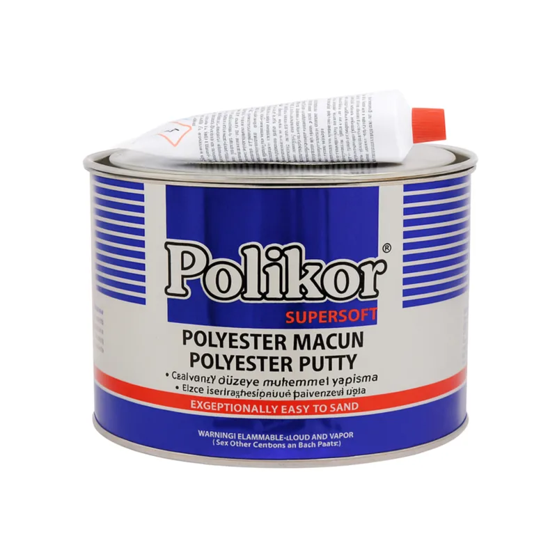 Polikor Süper Soft Çelik Macun 2700 Gr - 6'lı Paket