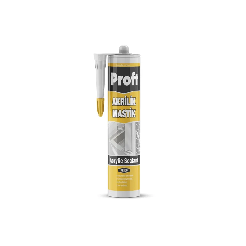 Proft Akrilik Mastik 450 Gr (pr100) - 24'lü Paket