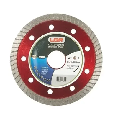 Ugr İnce Hassas Kesme 115x1.2x22.23 - 5'li Paket