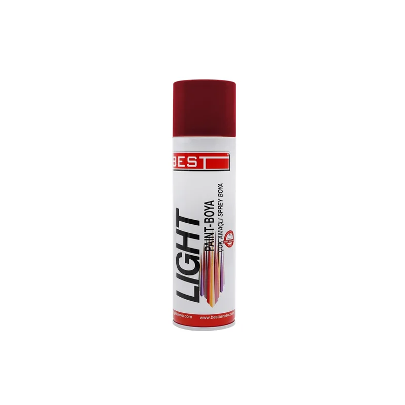 Best Lıght Sprey Boya 250 Ml Vişne - 30'lu Paket