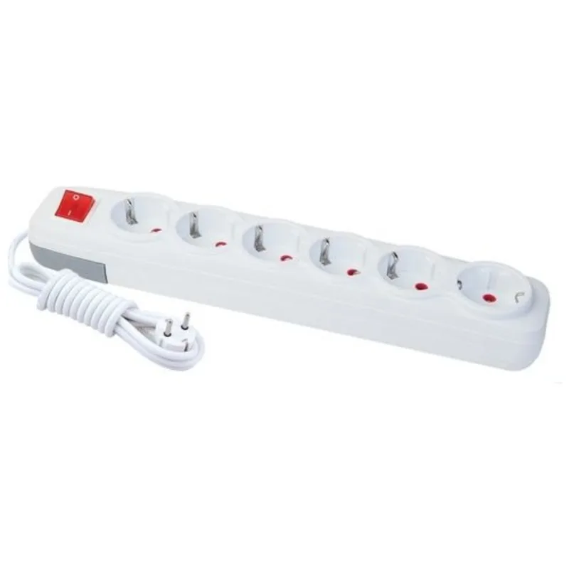 Far Altılı Anahtarlı Priz 5 Mt. Lara (15161105) - 12'li Paket
