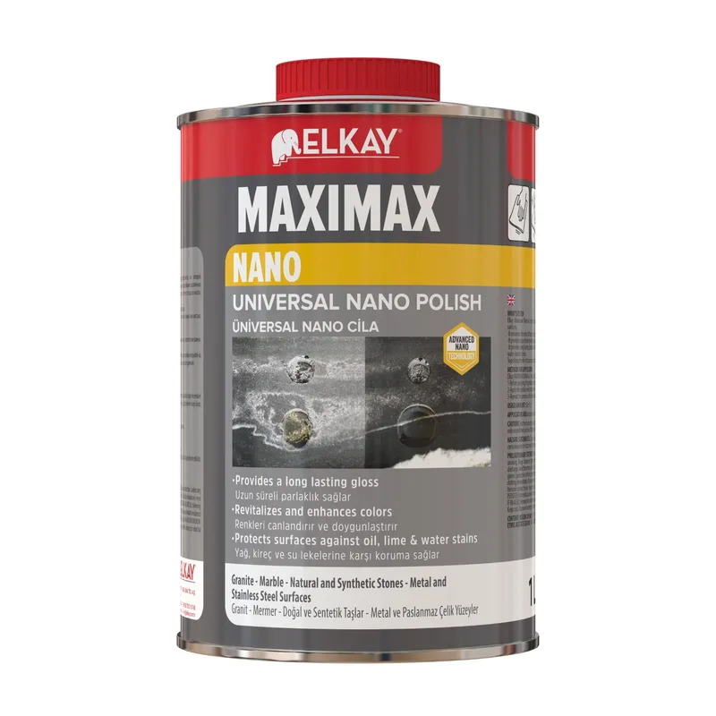 Elkay Nano Maxımax Mermer Cilası Vh44 1 Lt. - 12'li Paket