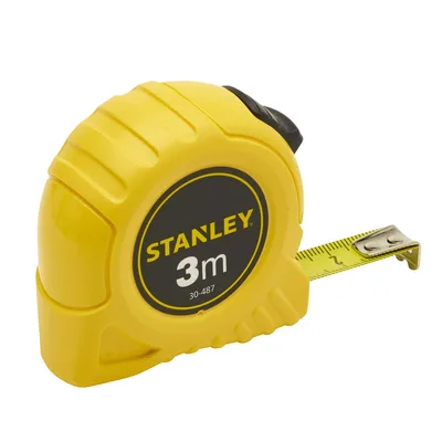 Stanley Metre Sarı Seri 3 M X 12.7 Mm Kod:1-30-487 - 12'li Paket