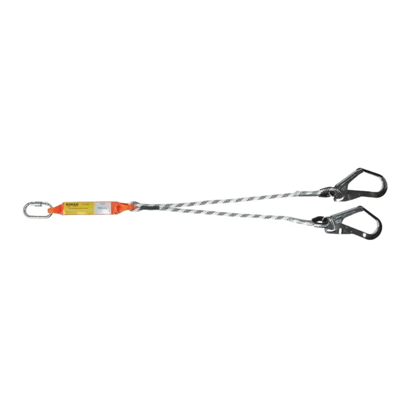 Karam Çift Kollu Statik Halatlı Lanyard Ka341