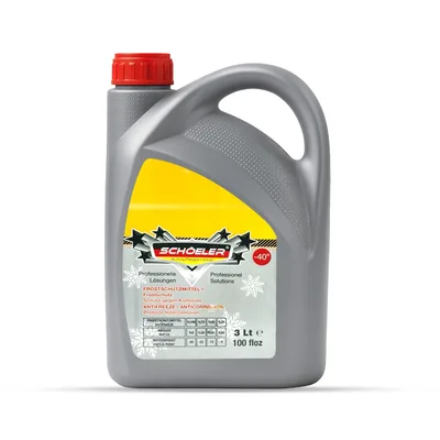 Schöeler Antifiriz Kırmızı 3 Lt - 6'lı Paket