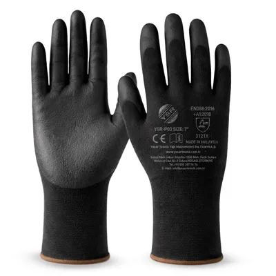 Ysr Pu Nitril Eldiven Ysr-p03 No:7 - 240'lı Paket