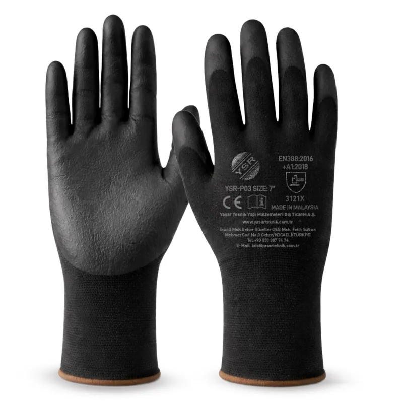 Ysr Pu Nitril Eldiven Ysr-p03 No:7 - 240'lı Paket