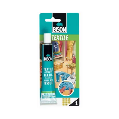 Bison Tekstil Yapıştırıcı 25 Ml Blisterli - 12'li Paket