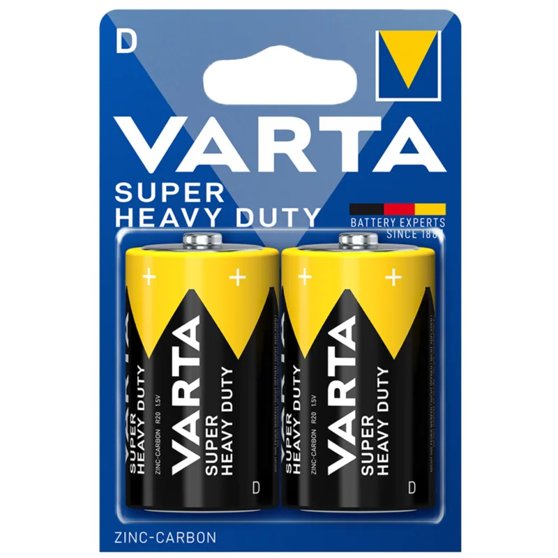 Varta S.life Çinko Büyük Pil 6342 (pk 2 Li) 556540 - 12'li Paket