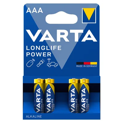 Varta Longlife Alk. İnce Pil 5072 (pk 4 Lü) 559756 - 10'lu Paket