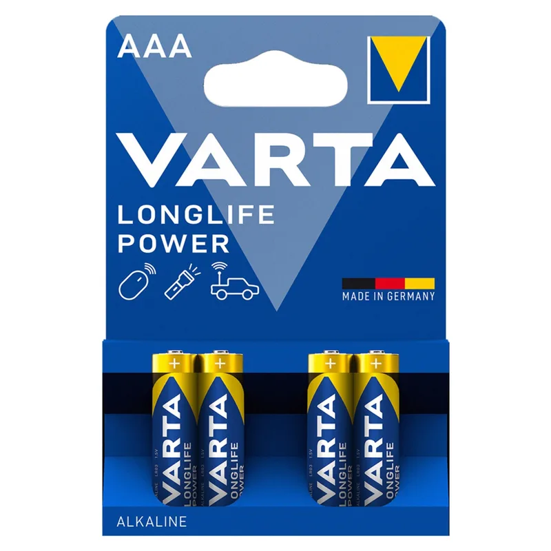 Varta Longlife Alk. İnce Pil 5072 (pk 4 Lü) 559756 - 10'lu Paket