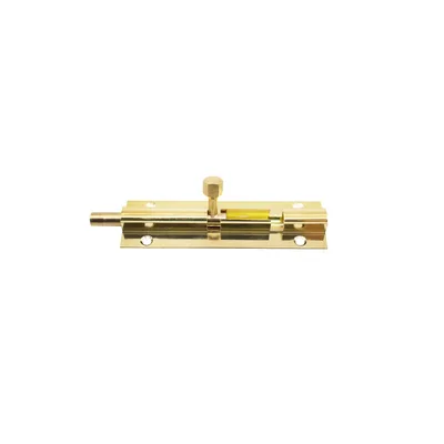 Canex Pirinç Sürgü 7.5 Cm Sarı - 12'li Paket