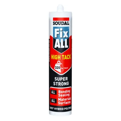 Soudal Hıgh Tack (korniş Yap) Beyaz 290 Ml(122529) - 12'li Paket