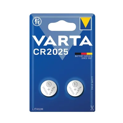 Varta Cr2025 Elekt.düğme Pil 6422 (pk 2 Li) 746439 - 10'lu Paket
