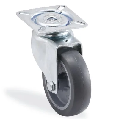 Kama Servis Tekeri Gri Döner 75 Mm (mtb075) - 20'li Paket