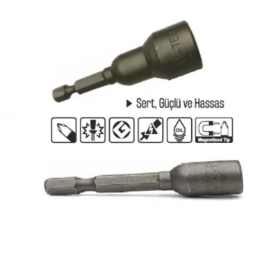 Baytec Mu2181 Manyetik Somun Adaptörü 11x45 Mm - 8'li Paket