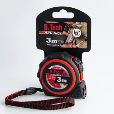 B-tech Prof. Muhafazalı Şerit Metre 3x16 Mm 503317 - 12'li Paket