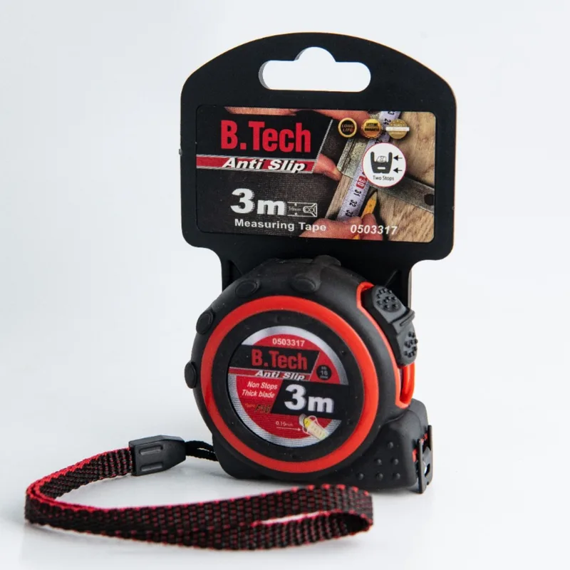 B-tech Prof. Muhafazalı Şerit Metre 3x16 Mm 503317 - 12'li Paket
