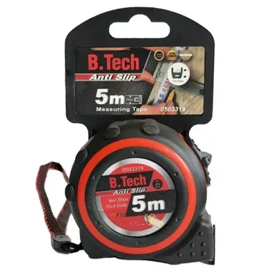 B-tech Prof. Muhafazalı Şerit Metre 5x25 Mm 503319 - 12'li Paket