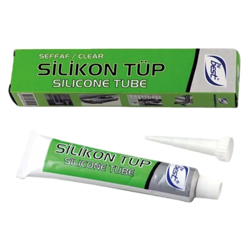 Bybest Tüp Silikon 50 Gr Şeffaf - 36'lı Paket