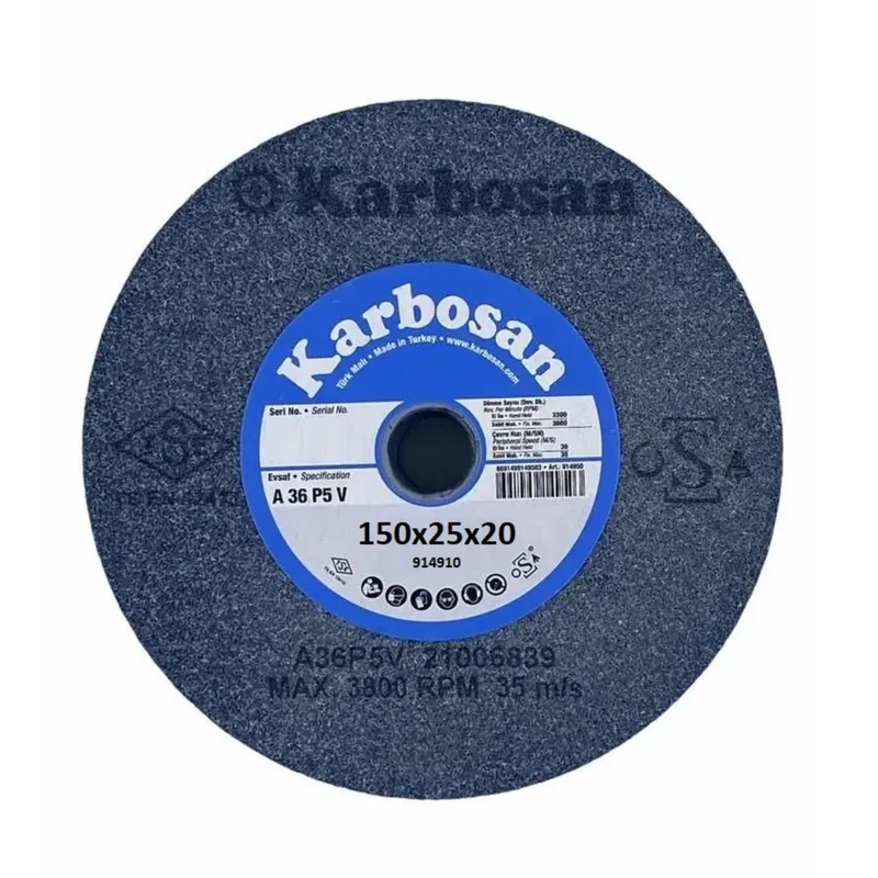 Karbosan Taşlama Taşı Nk 36 150x25x20 (914910) - 10'lu Paket