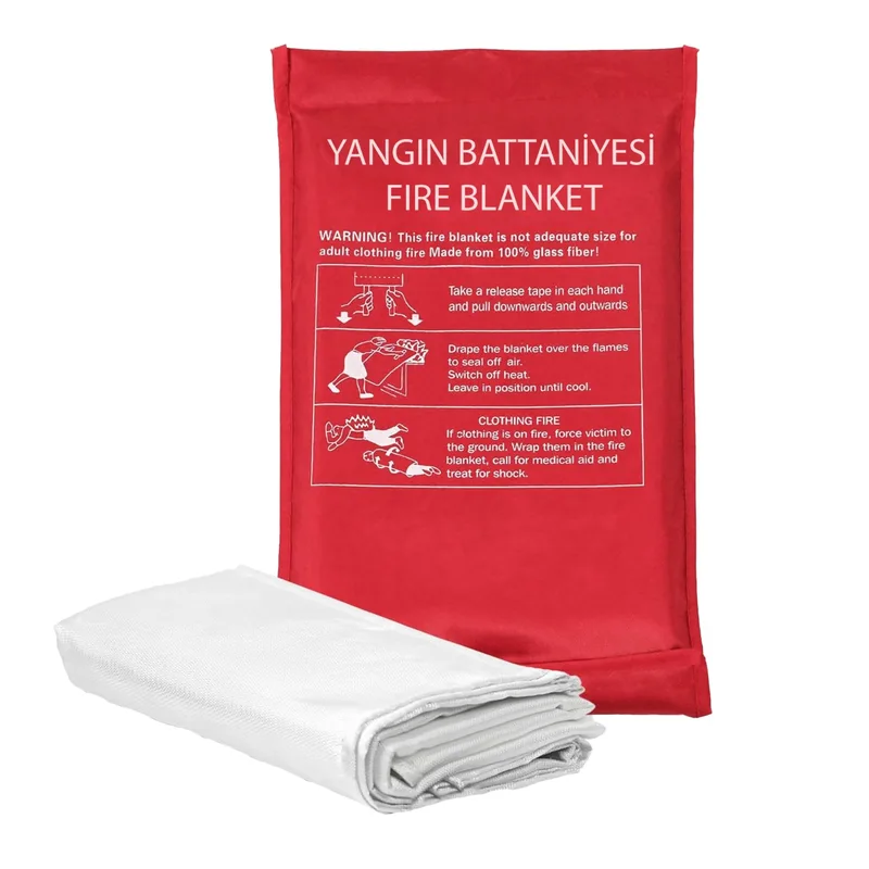 Yangın Battaniyesi 100x150 Cm - 5'li Paket