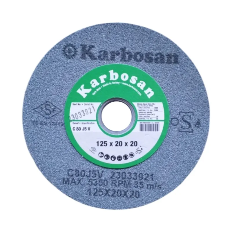 Karbosan Elmas Bileme Taşı 125x20x20 Sc (920450) - 5'li Paket