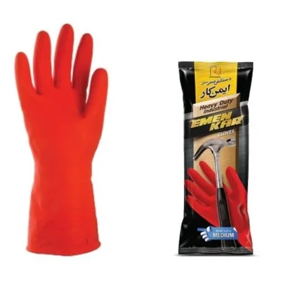 Atigilan Emenkar Ağır İş Eldiveni 33 Cm - 12'li Paket