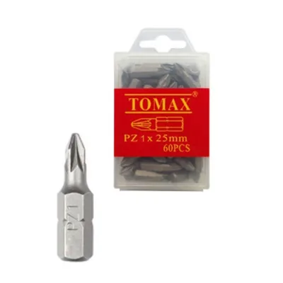 Tomax Bits Uç Pz1 25 Mm - 60'lı Paket