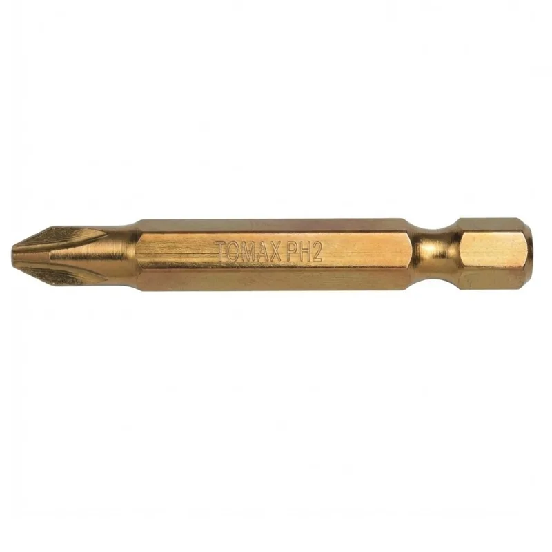 Tomax Titanyum Bits Uç Ph2 50 Mm - 30'lu Paket