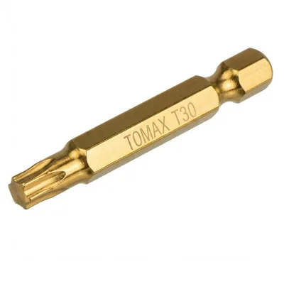 Tomax Titanyum Bits Uç T30x50 Mm - 30'lu Paket
