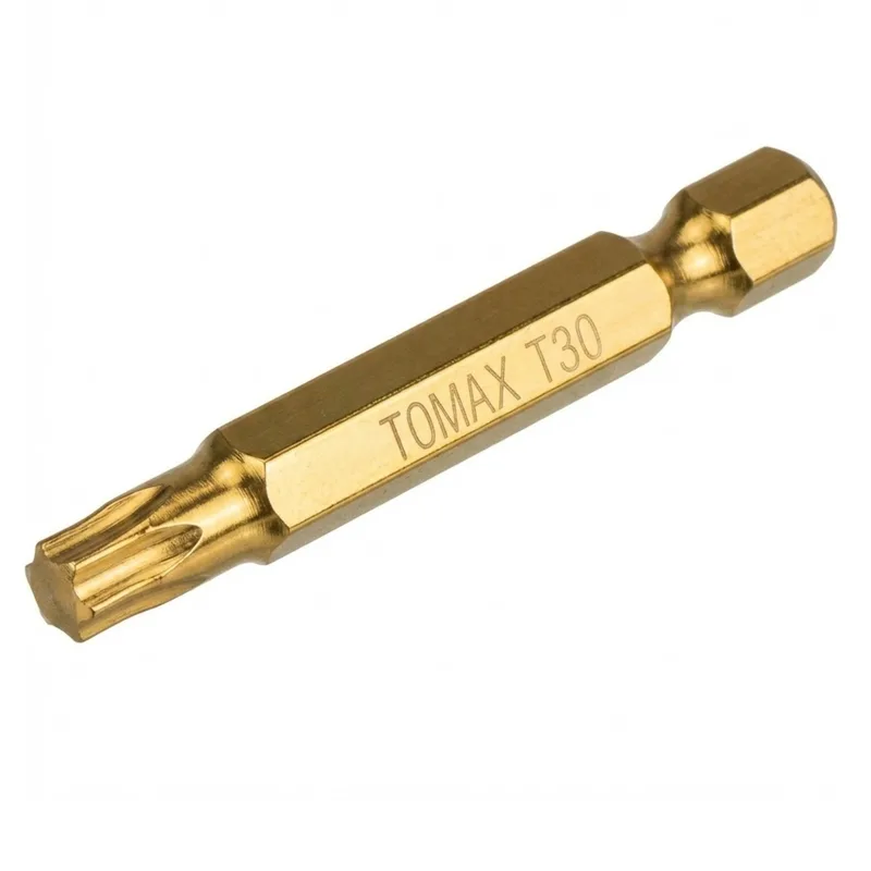 Tomax Titanyum Bits Uç T30x50 Mm - 30'lu Paket