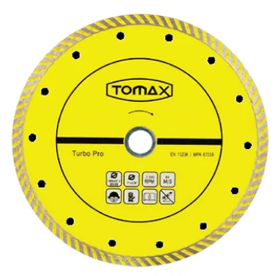 Tomax Turbo Elmas Kesici 115x2.0x22 - 5'li Paket