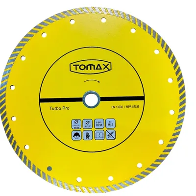 Tomax Turbo Elmas Kesici 230x2.4x22 - 5'li Paket