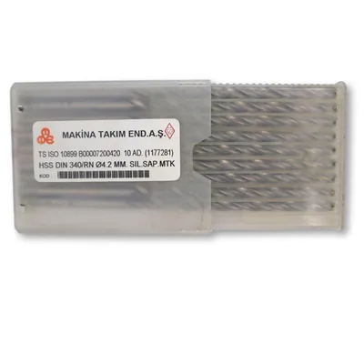 Mte Hss Uzun Matkap Ucu Dın/340 4.2 Mm 7200420 - 10'lu Paket