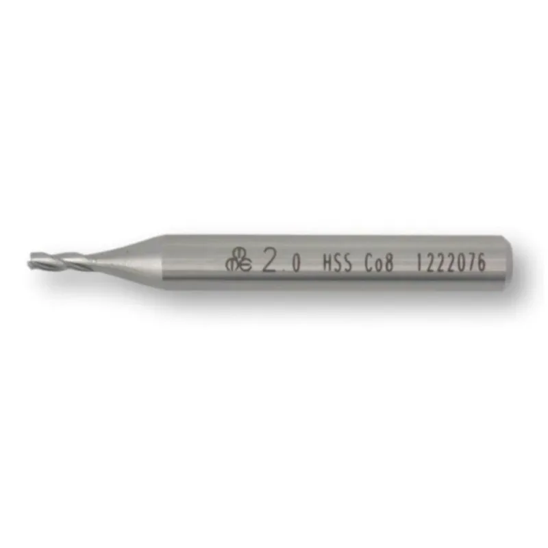 Mte Hsse Parmak Freze Kısa Dın844 2 Mm 276180200