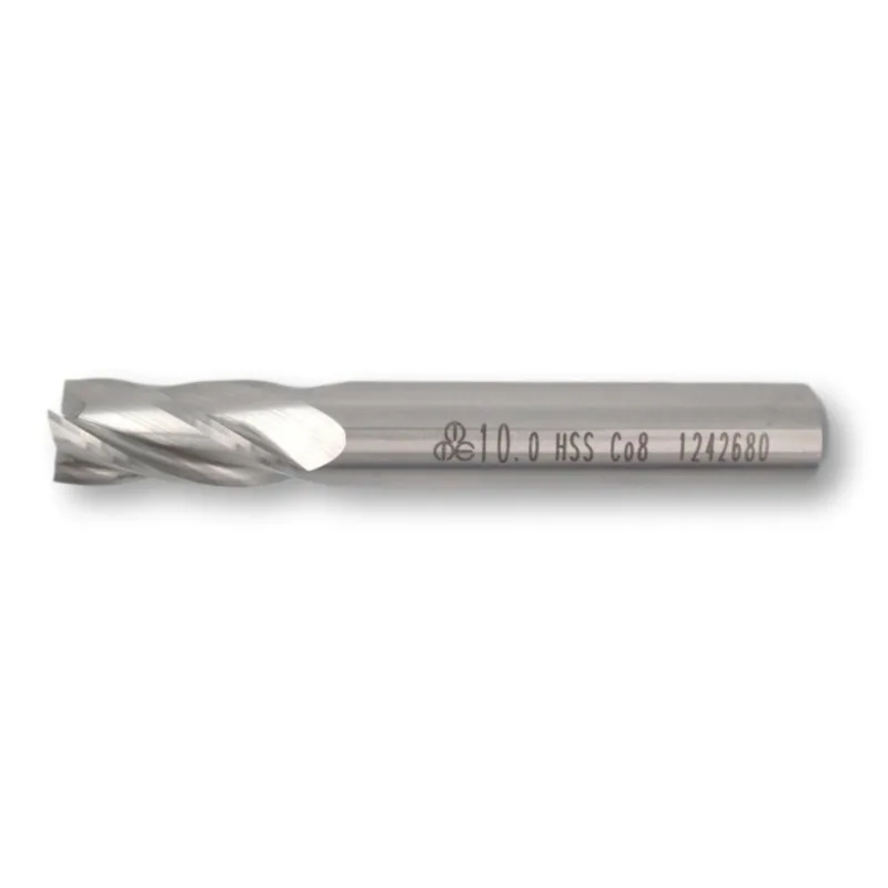 Mte Hsse Parmak Freze Kısa Dın844 10 Mm 276181000