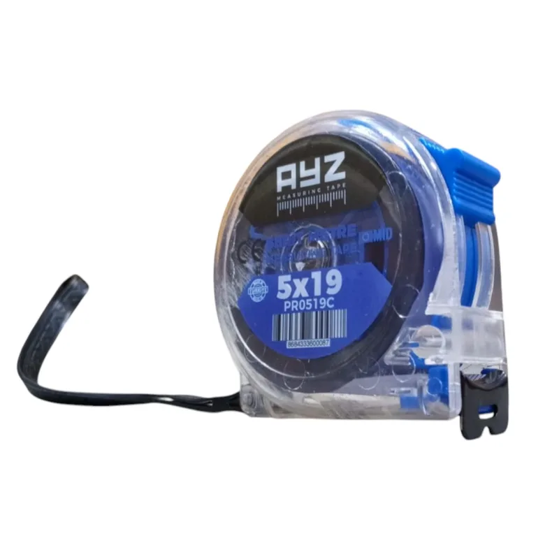 Ayz Şerit Metre Şeffaf (pr0519c) 5x19 Mt - 12'li Paket