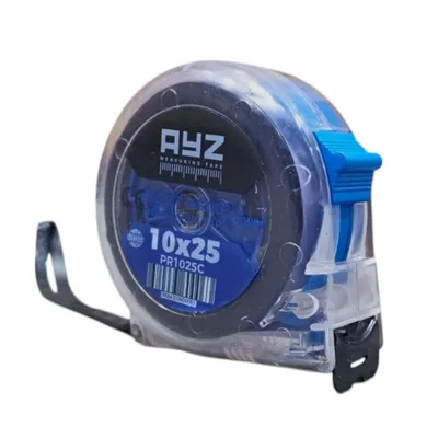 Ayz Şerit Metre Şeffaf (pr1025c) 10x25 Mt - 6'lı Paket
