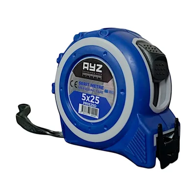 Ayz Muhafazalı Şerit Metre (pr0525d) 5x25 Mt - 9'lu Paket